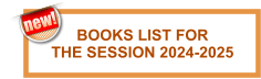 BOOKS LIST FOR  THE SESSION 2024-2025 new!
